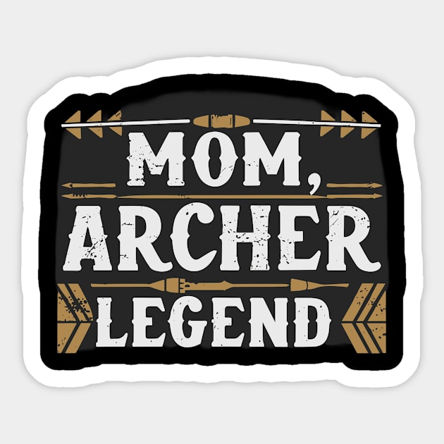 Mom, Archer, Legend, Sticker by Gangrel5